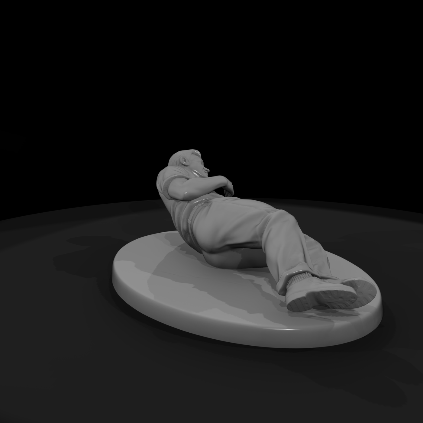 Collapsed Elderly Man