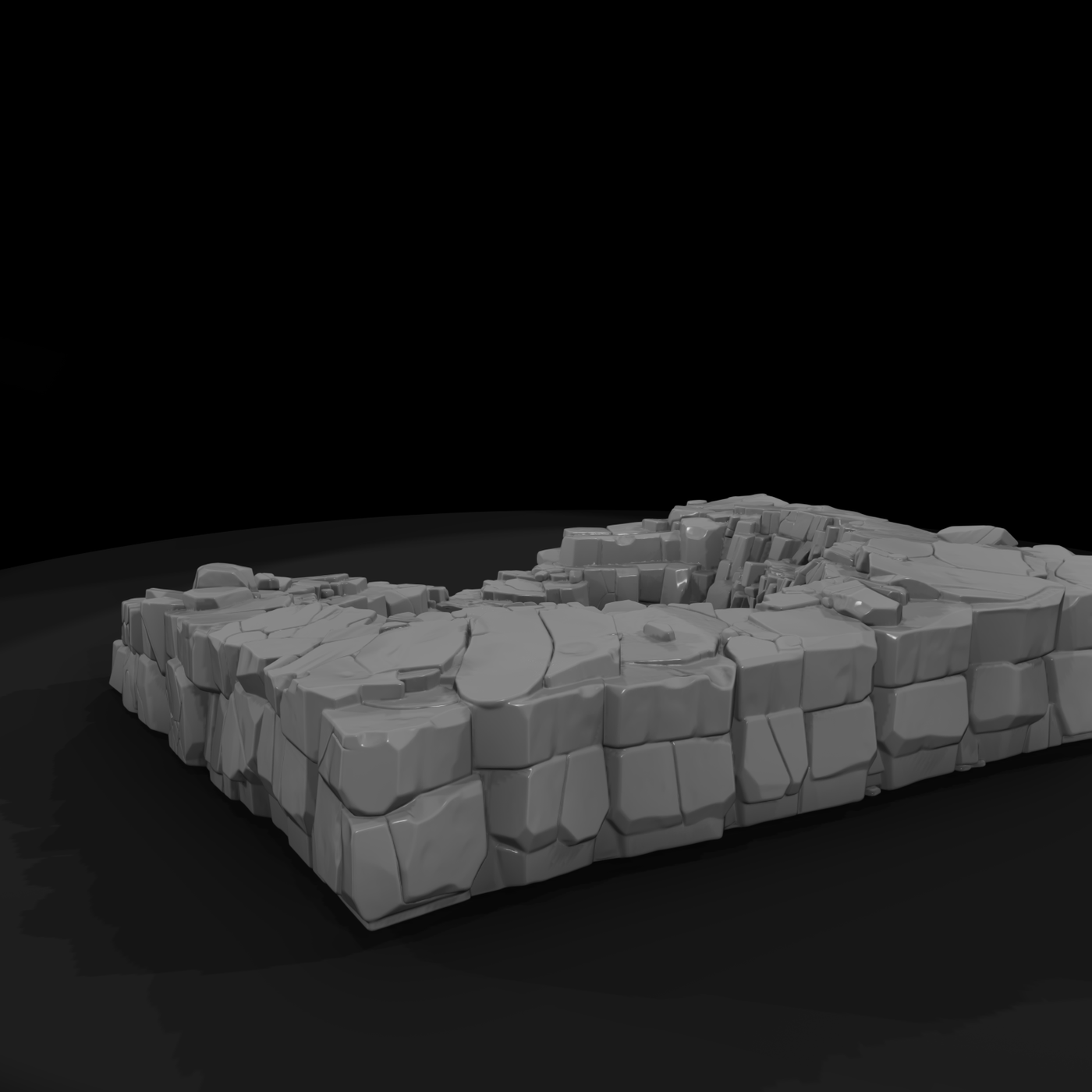 Rocky Sinkhole Pit with Water