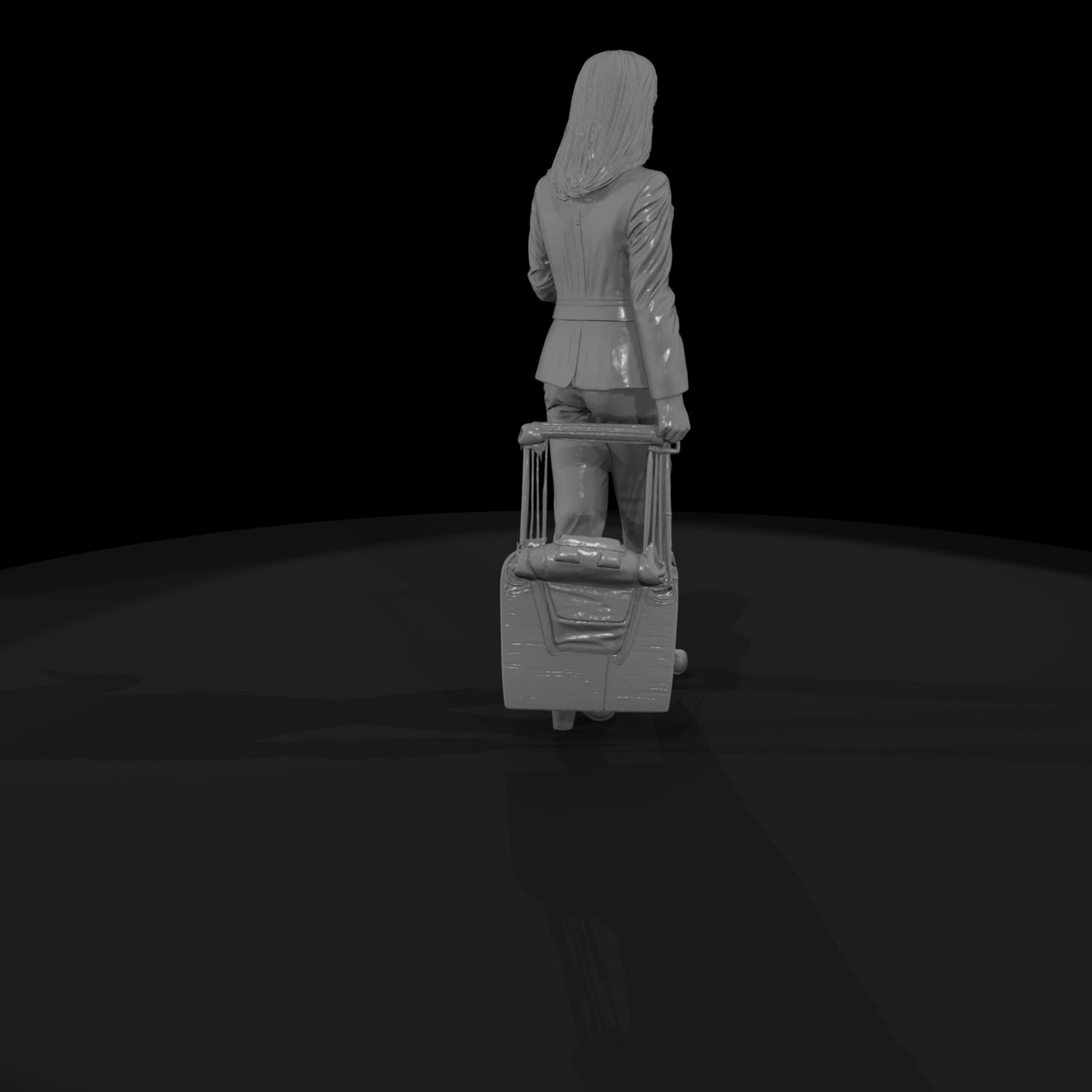 passengers-with-luggage-waiting-modern-businesswoman