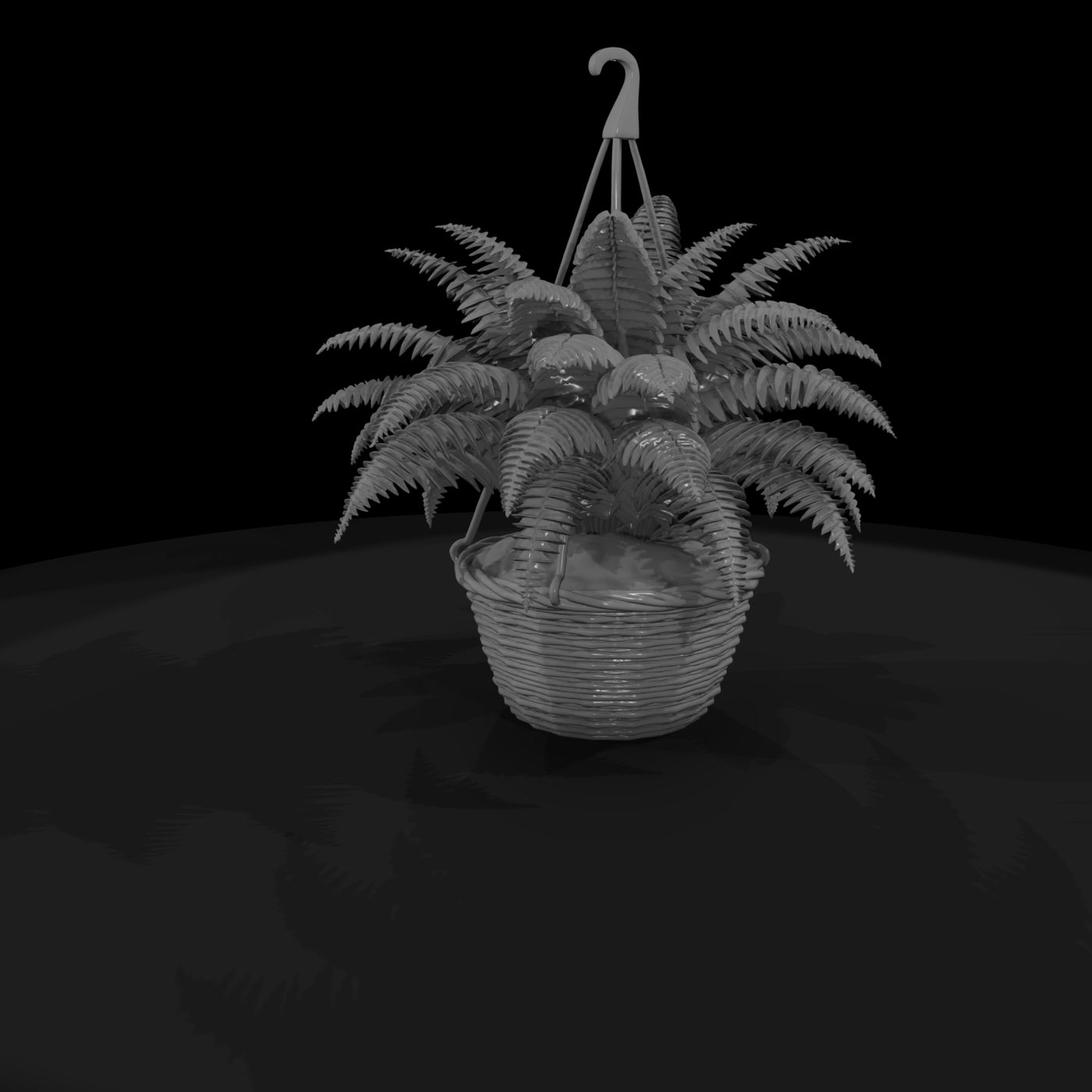 stylized-monochrome-hanging-fern-basket-3d-model-q