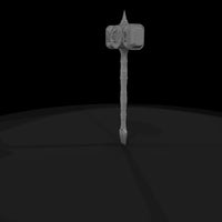 ornate-fantasy-war-hammer-tabletop-prop-929085 — thumbnail 6