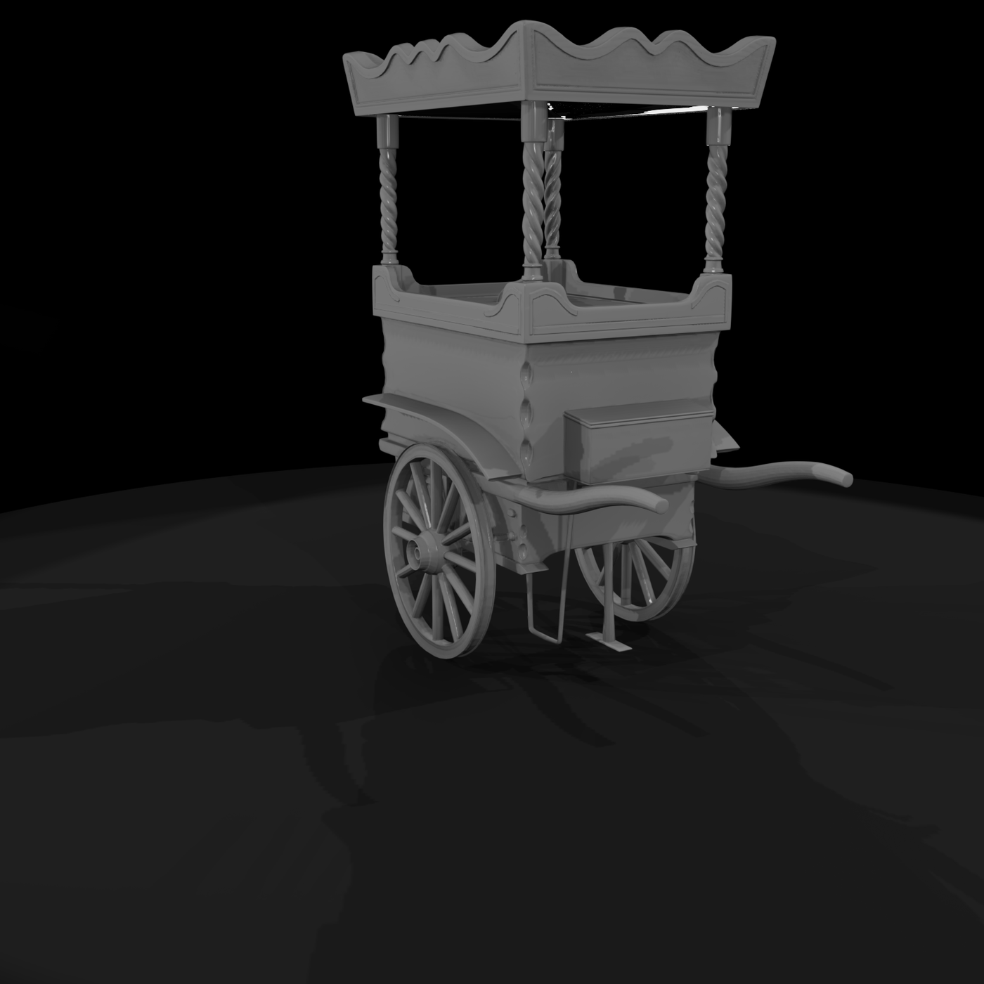 Vintage Street Food Cart & Railways