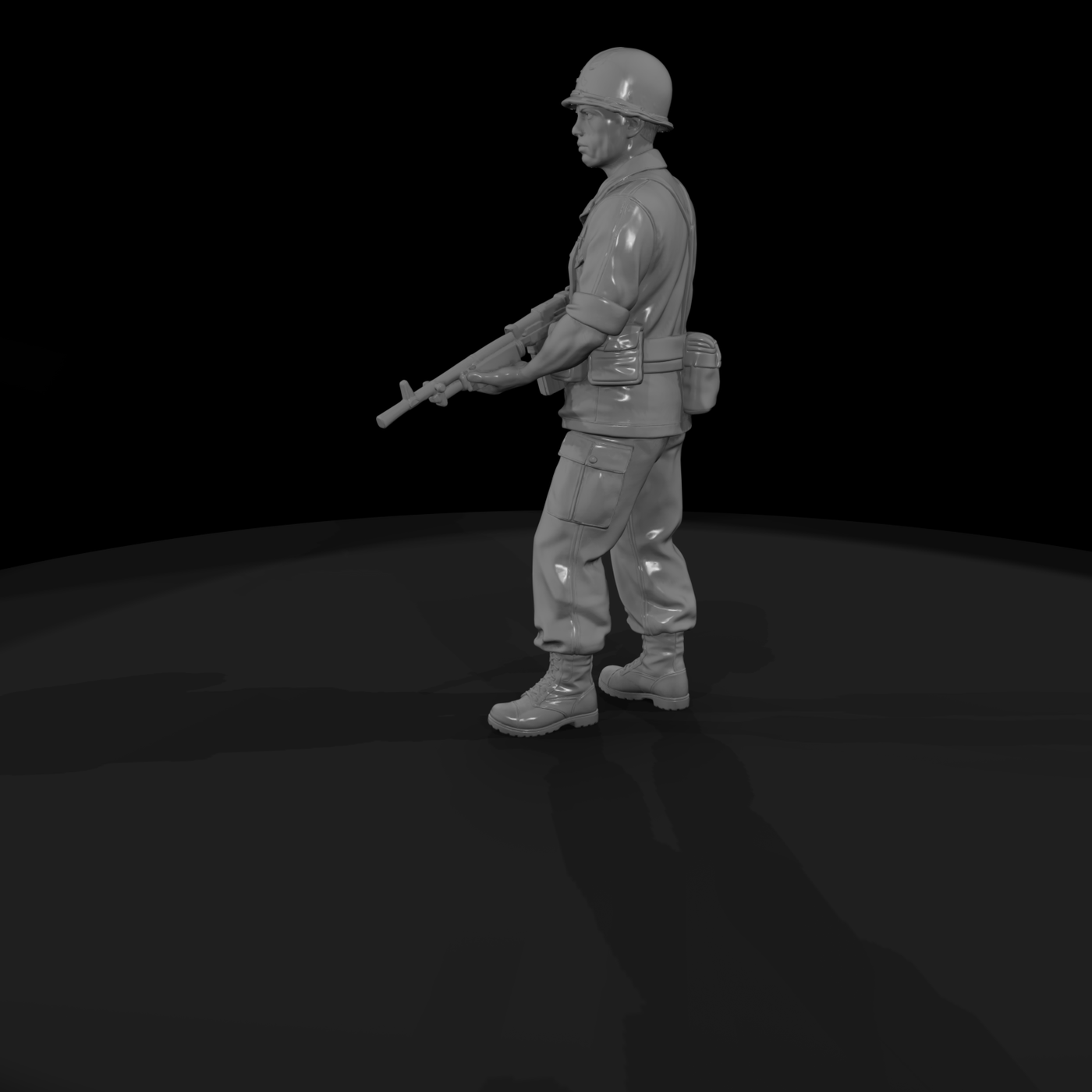 Vietnam War US Army Automatic Rifleman