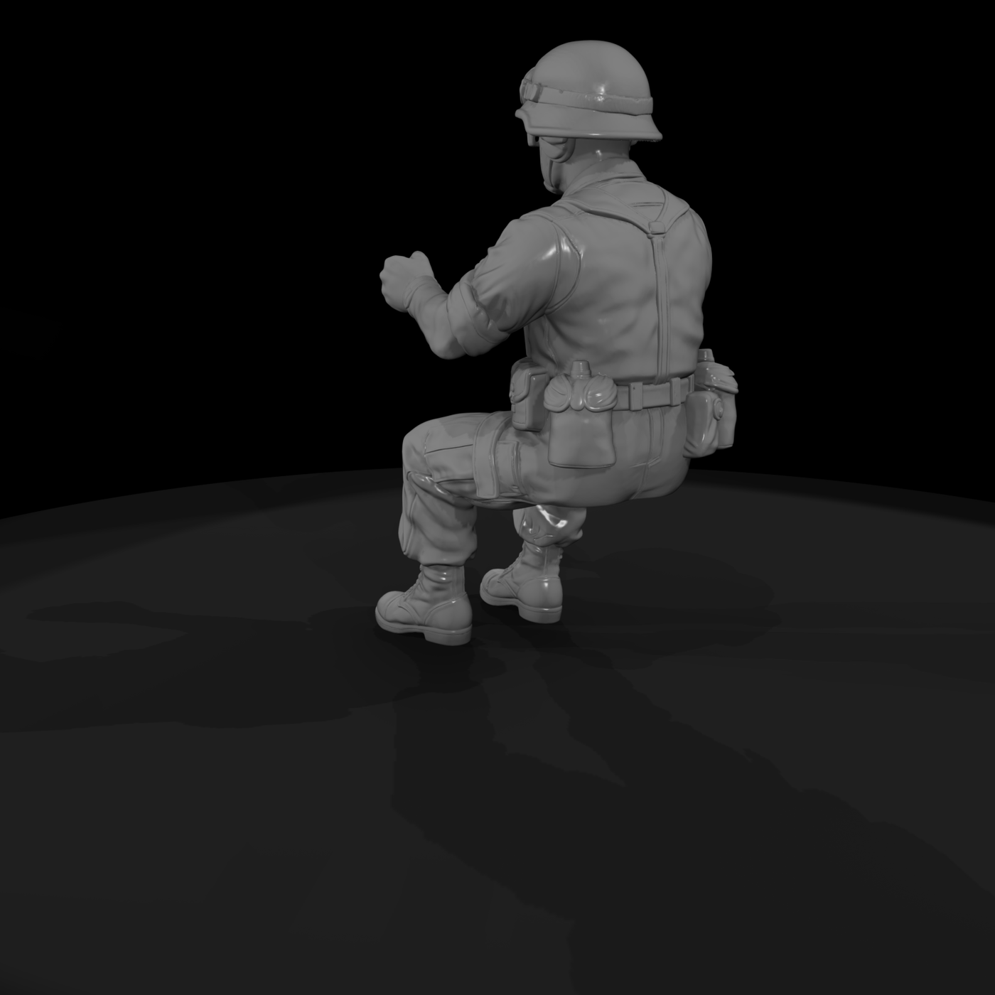 Vn Army 089 Vietnam U S Army Truck Driver Figure