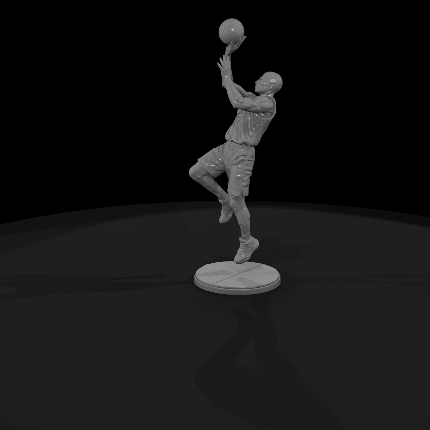 Poparc 0276 Baseline Jump Shooter Alternate Pose