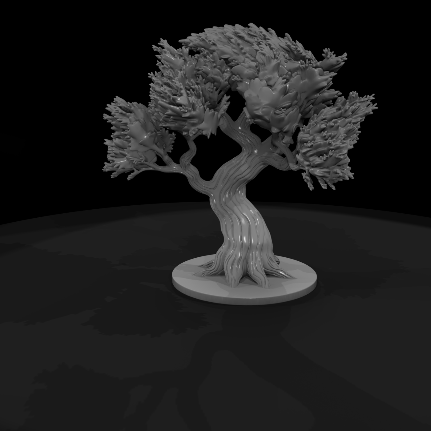 Gnarled Fantasy Tree — Scatter