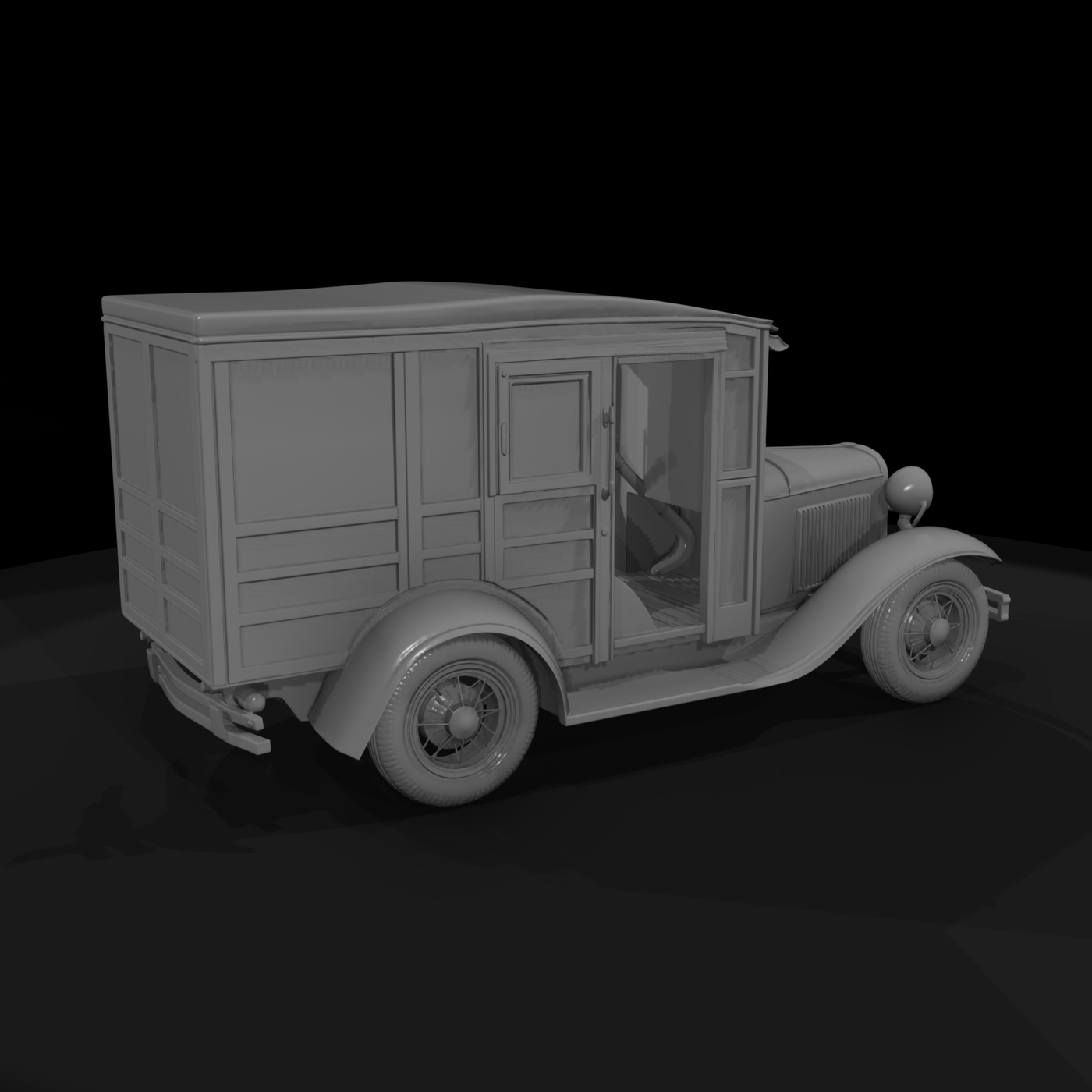 1930s Panel Delivery Truck