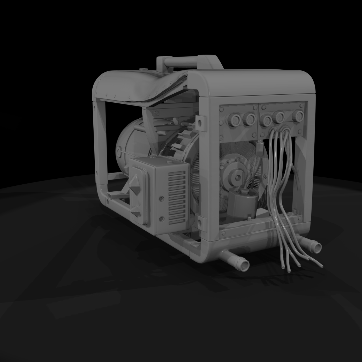 Portable Open-Frame Generator
