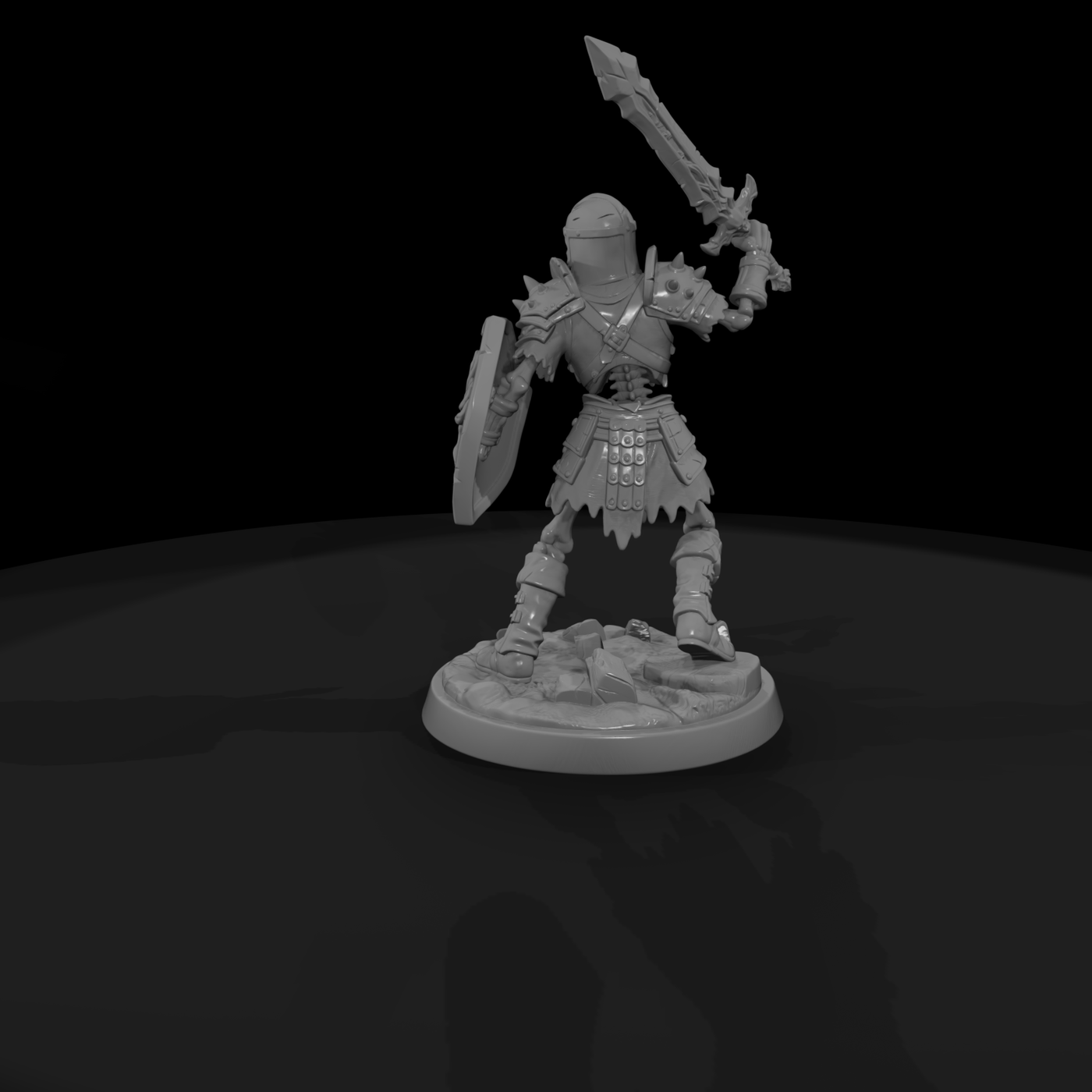 Cmx 095 Comic Monster Skeleton Warrior