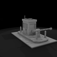 Toll Booth with Barrier Arm — thumbnail 6