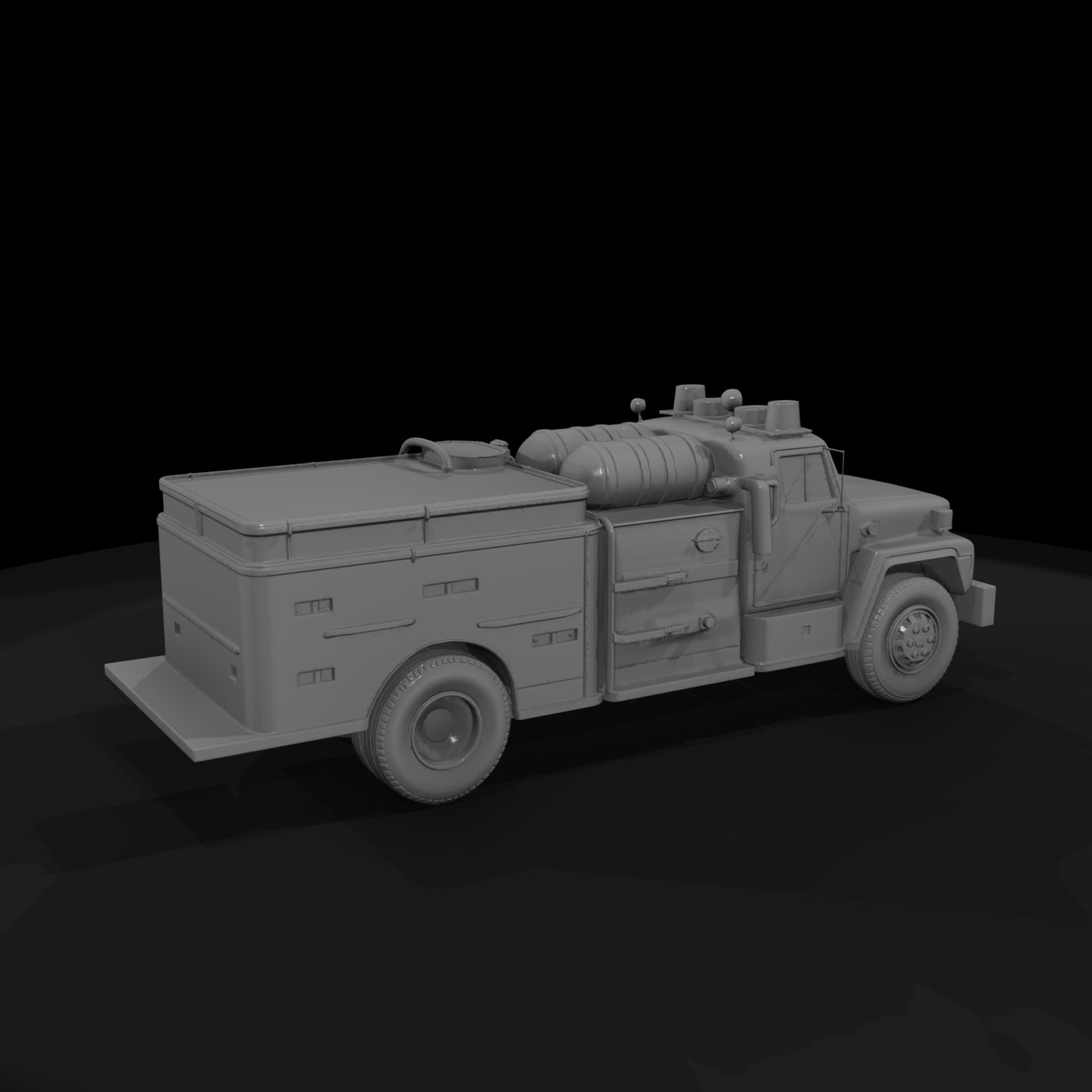 red-fire-truck-3d-printable-miniature-706122