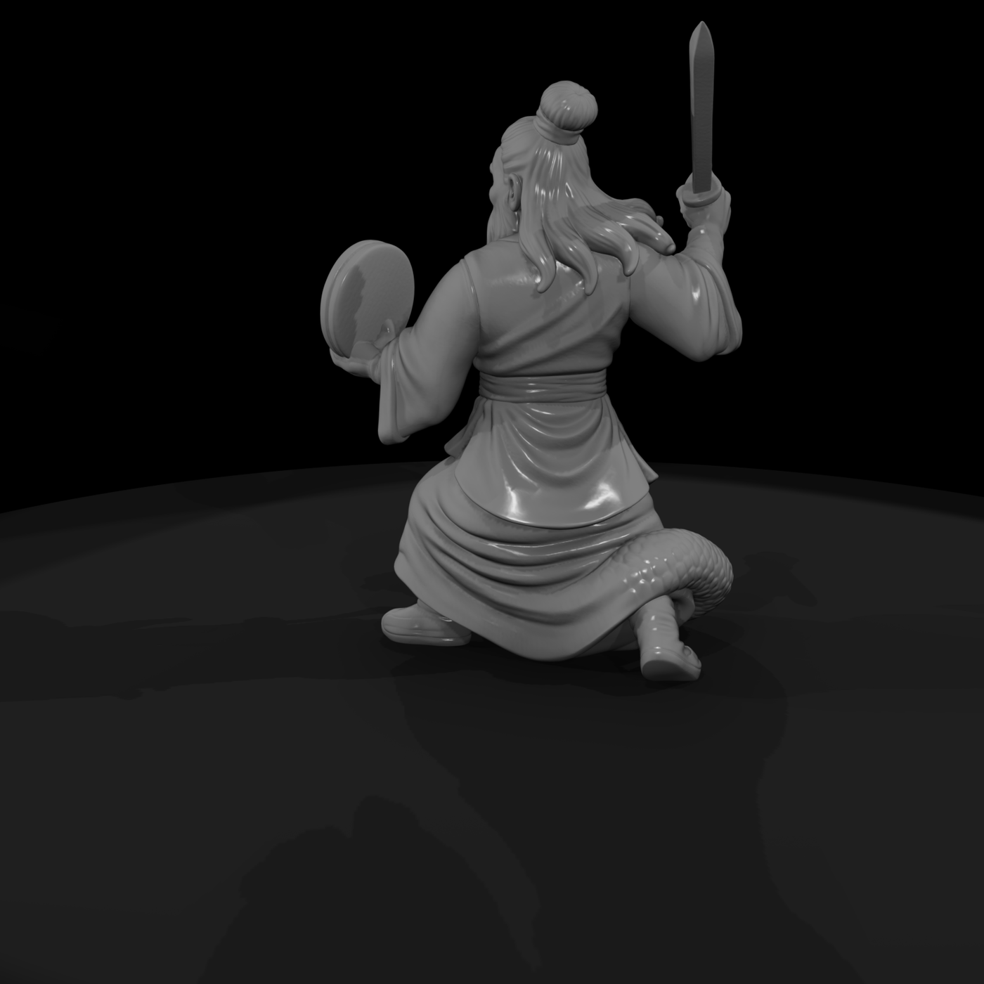 Myth 0451 Mythology Fuxi Miniature Figure