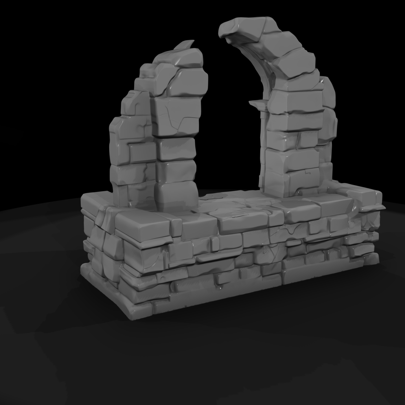 20260612 Mossy Stone Archway Ruin 1F0B00Febb