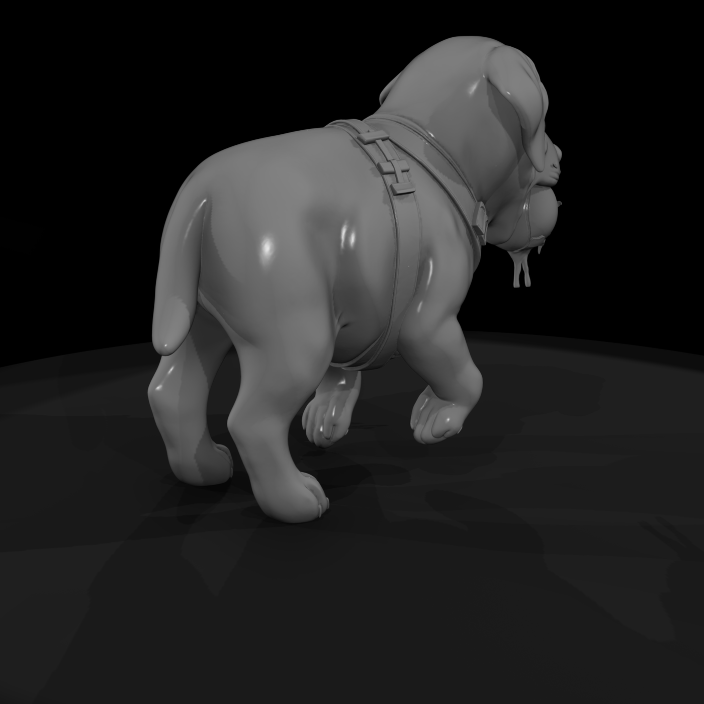 Labrador Puppy — Sculpted Model