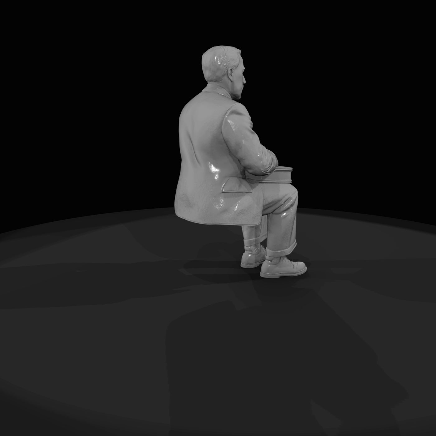 seated-passenger-figure-1960s-man