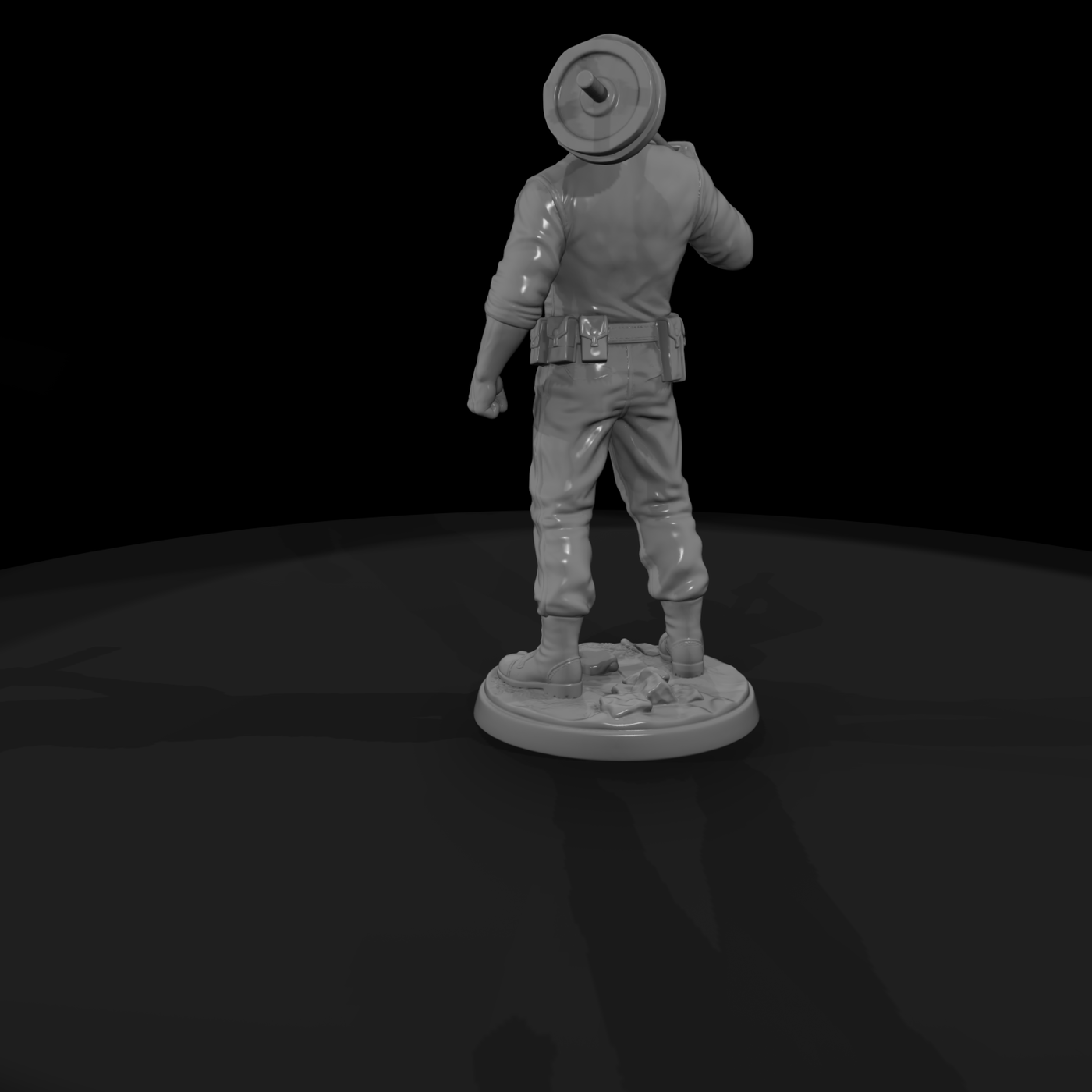 Convict Enforcer with Sledgehammer