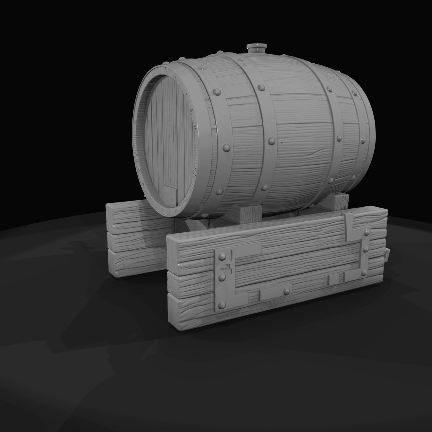 traditional-pirates-ale-barrel-with