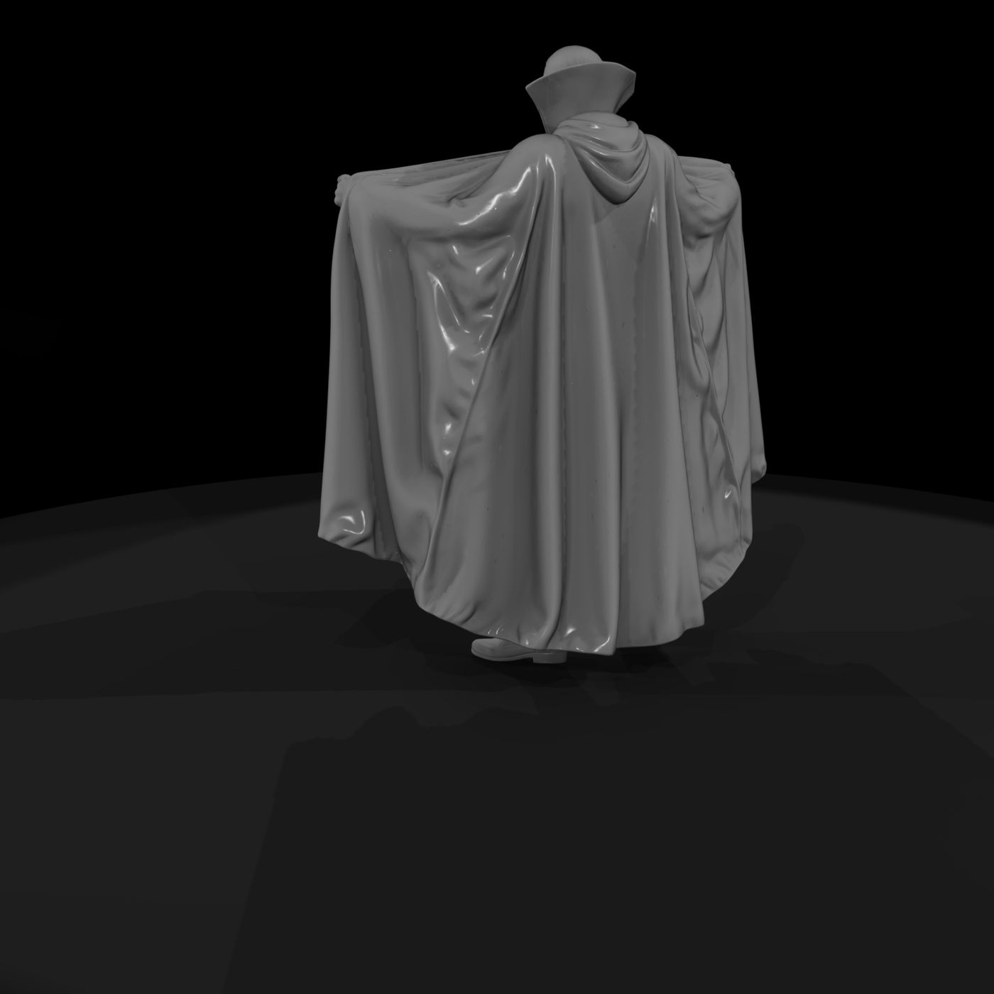 0219 Holiday Halloween Vampire Cape