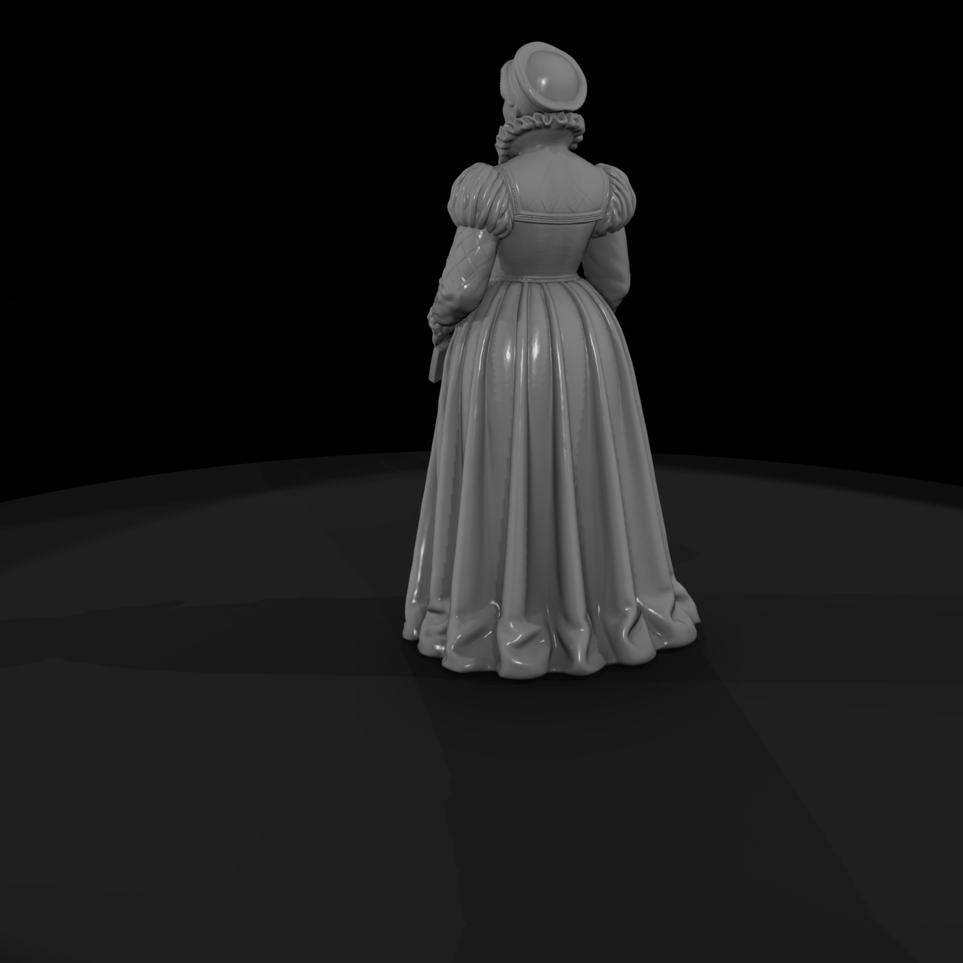 Hist 0141 Historical Catherine De Medici Miniature