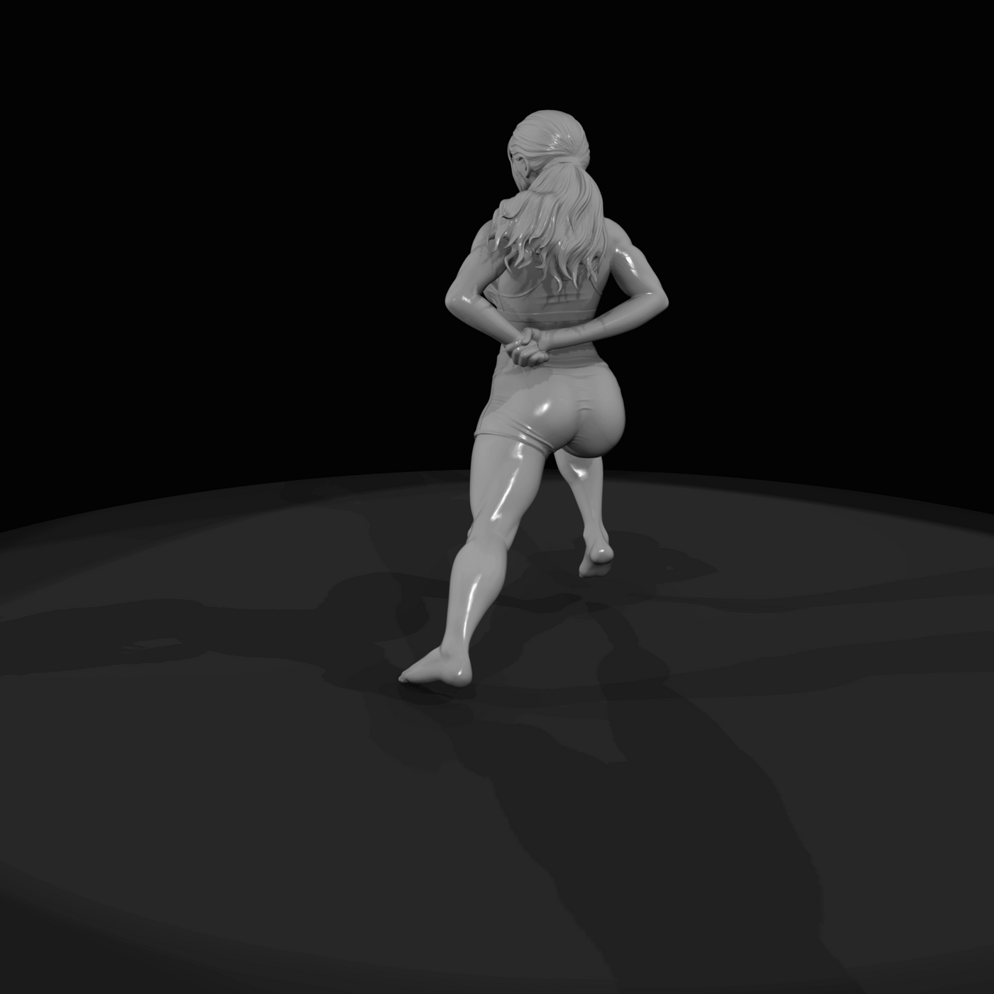 Athletic Fitness Dancer