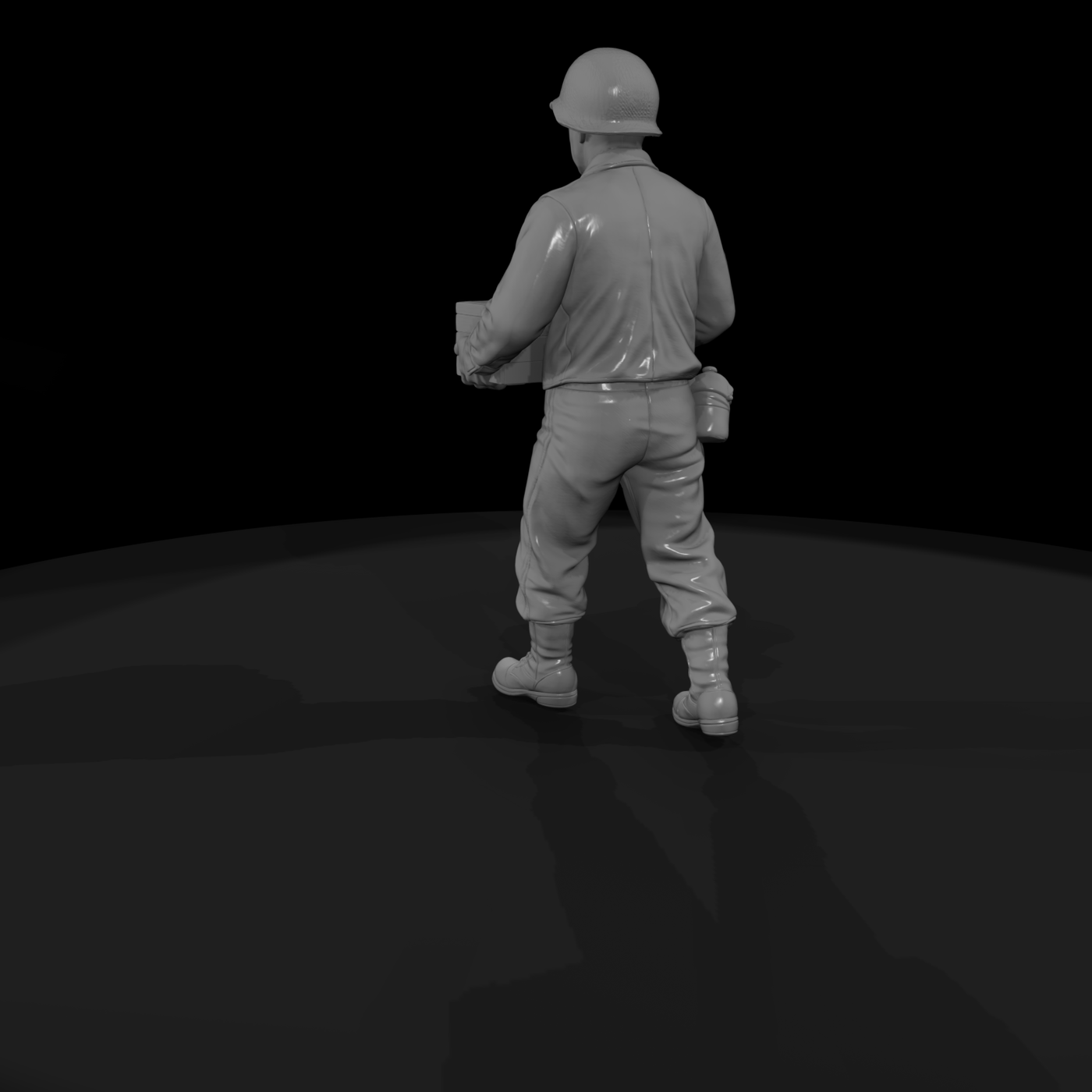 Ww2 Army 026 Wwii U S Army Supply Clerk Figure
