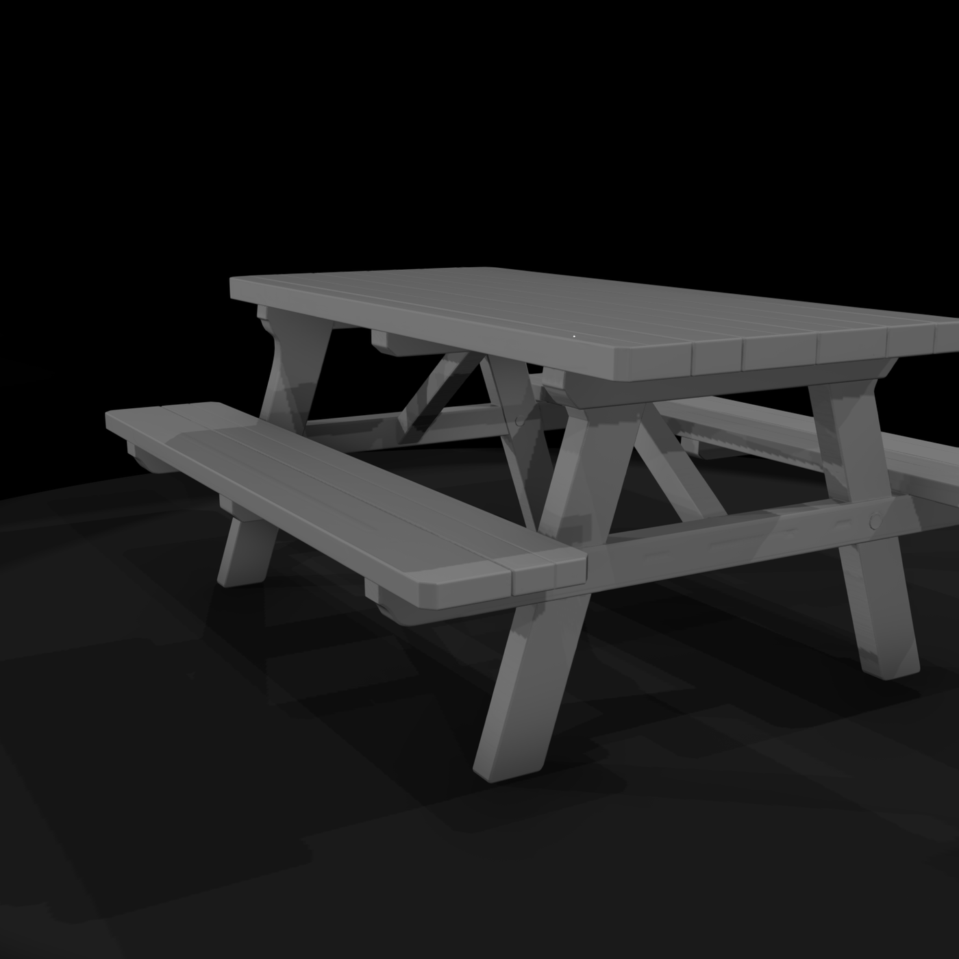 Minimalist Picnic Table