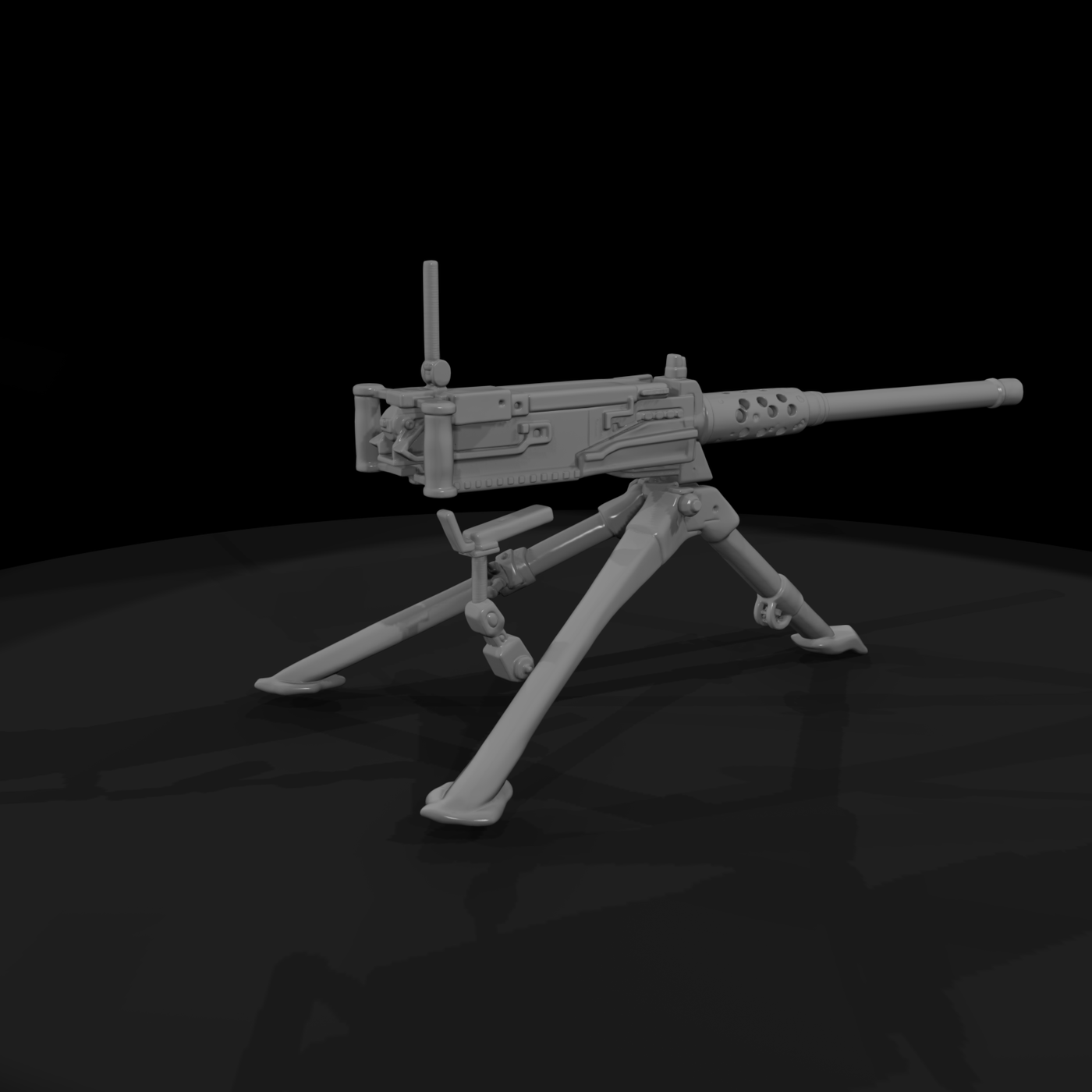 Wpn Mgun 001 M2 Browning 50 Cal
