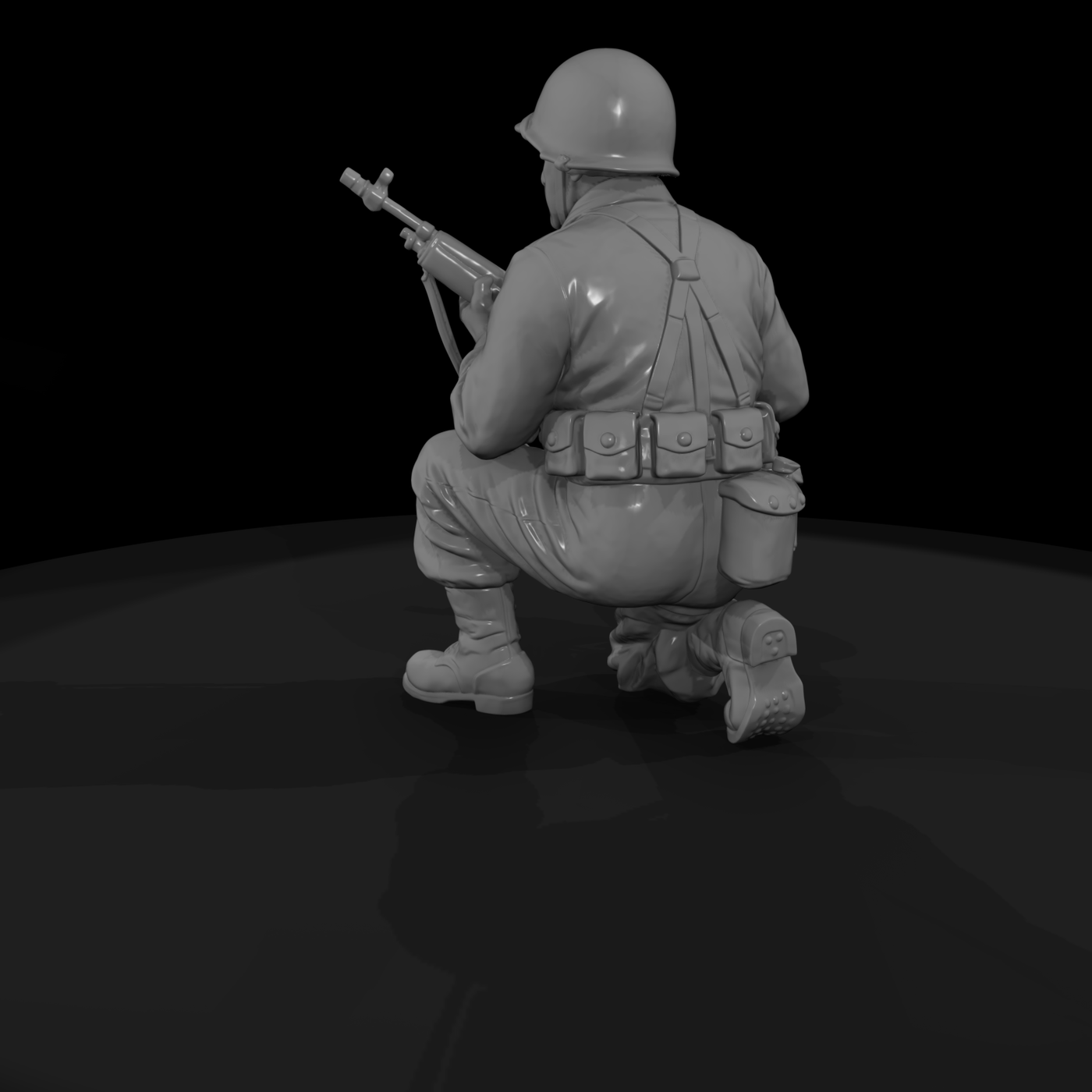 Ww2 Army 034 Wwii U S Army Automatic Rifleman Figu