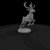 Leaping Reindeer with Antlers — thumbnail 6