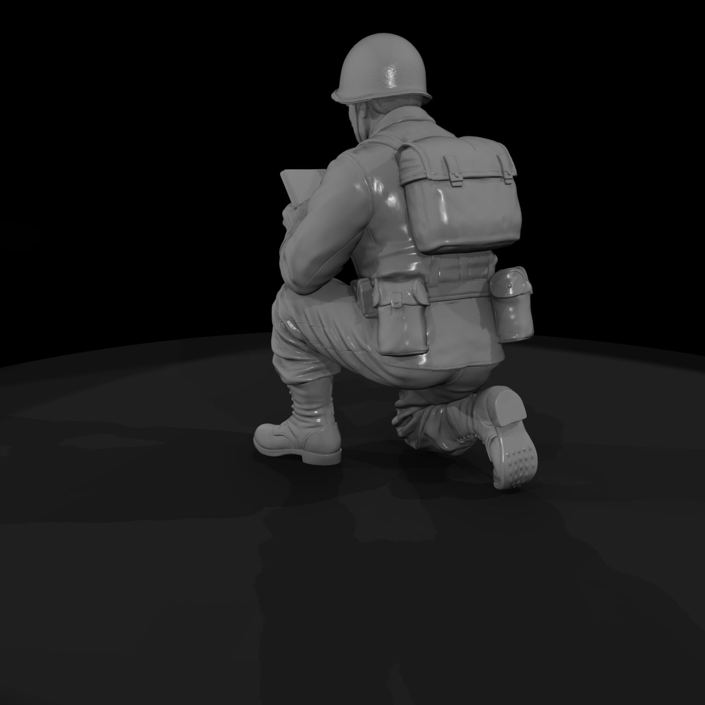 WWII U.S. Army Platoon Leader