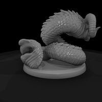 stylized-ram-headed-serpent-3d-miniature-cmdx6myd — thumbnail 5