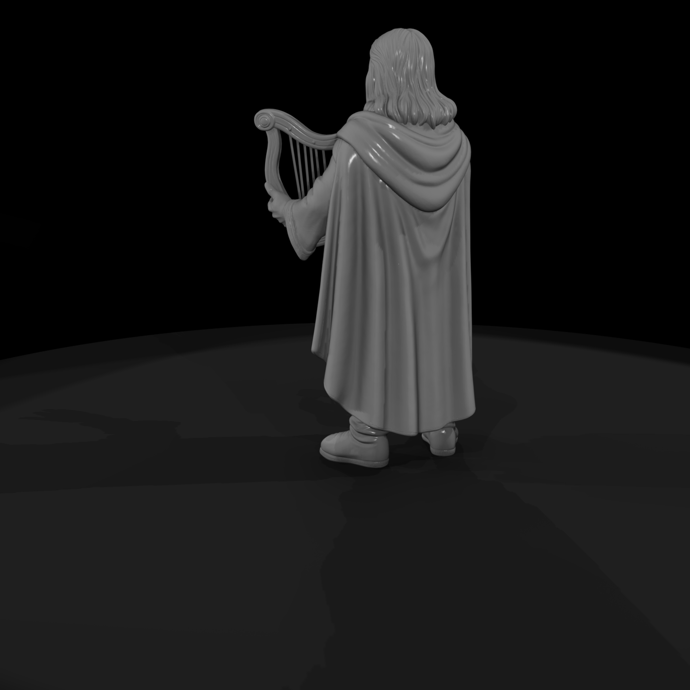 Myth 0317 Mythology Bragi Miniature Figure