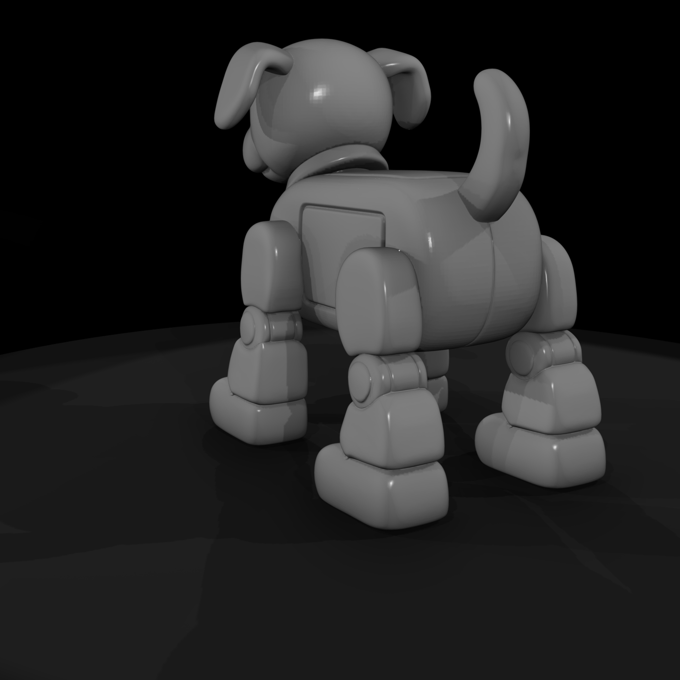 Mr Toyprops 100 001 054 Toy Walking Dog Robot