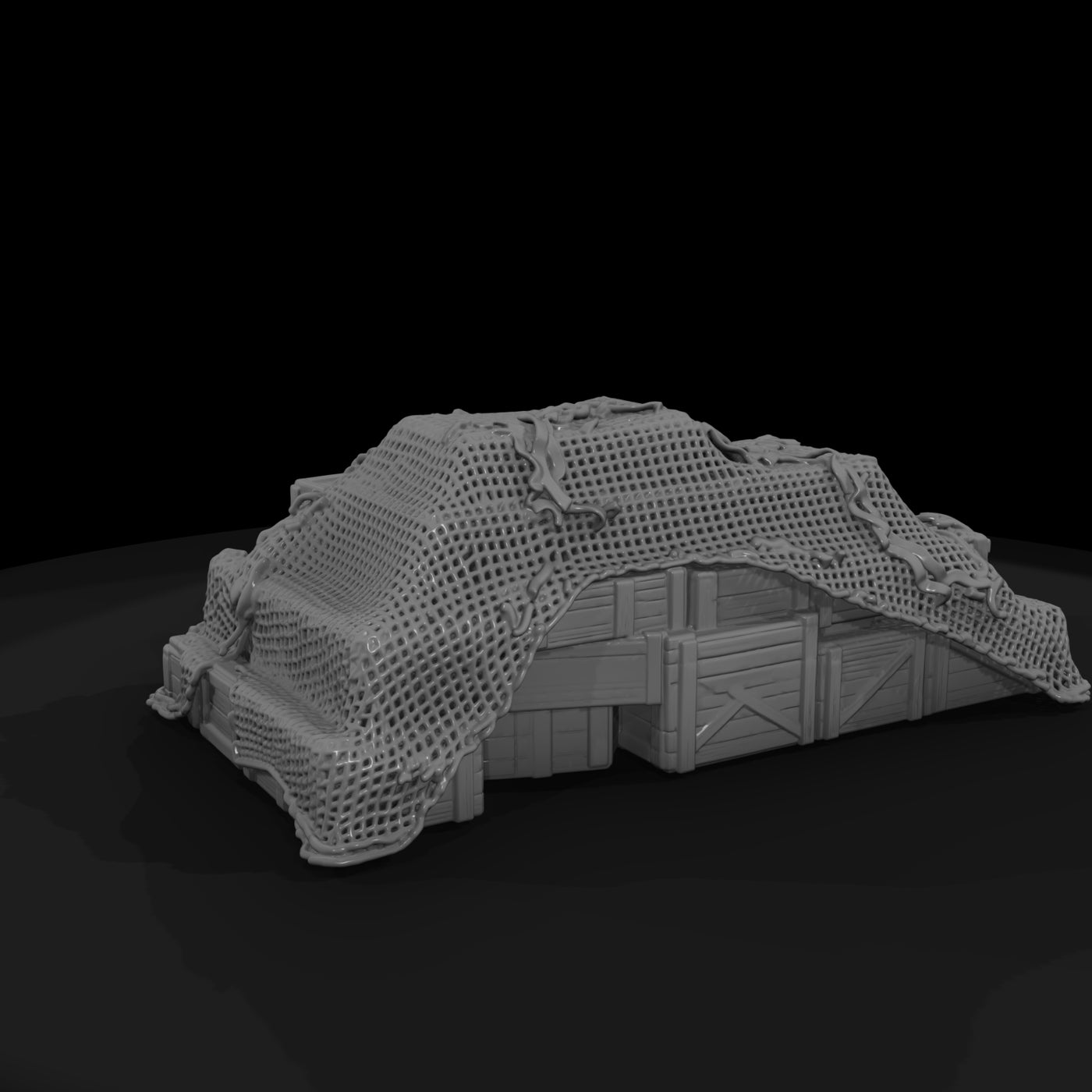 mil-118-ww2-pacific-netting-covered-dump