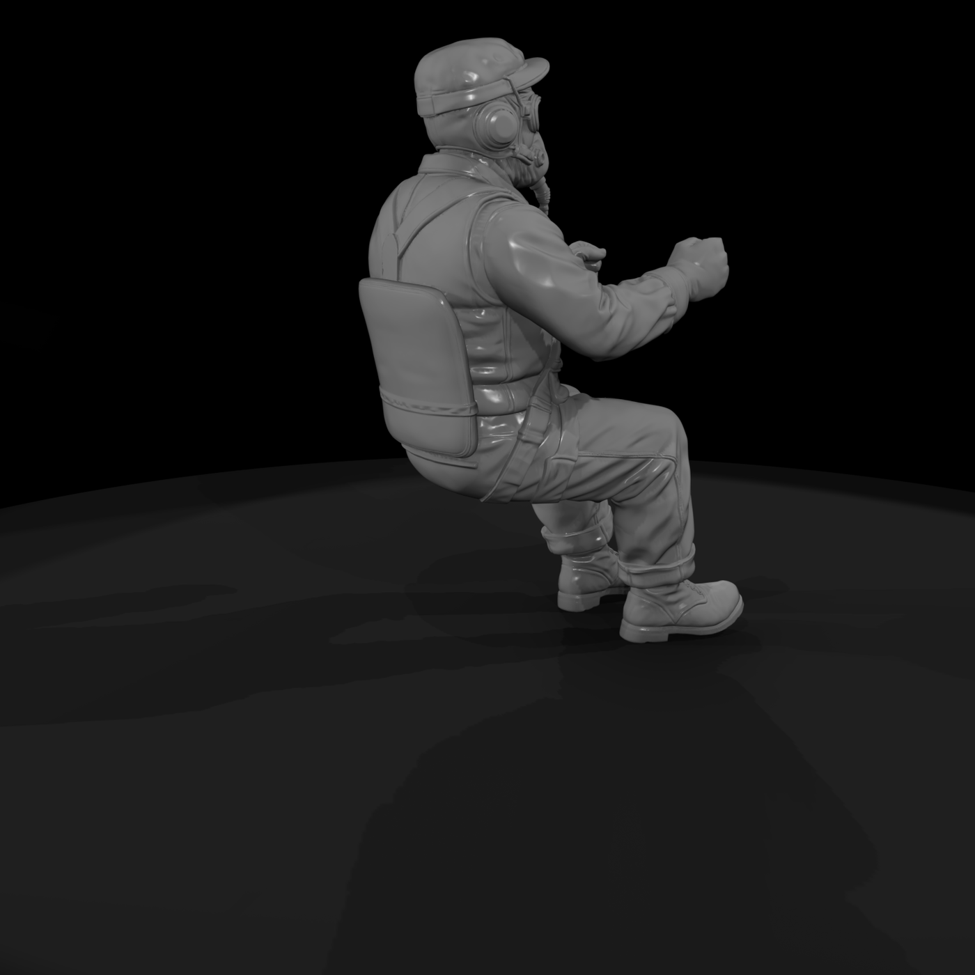 Ww2 Usaaf 085 Wwii U S Army Air Forces Pilot Figur