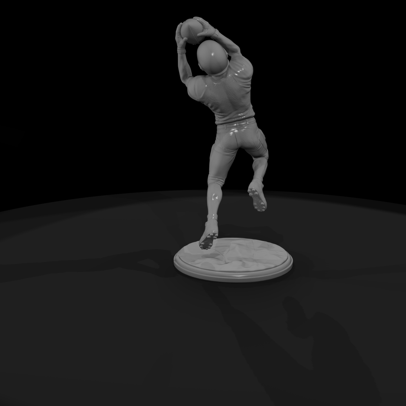 Poparc 0291 Football Receiver Reach Alternate Pose