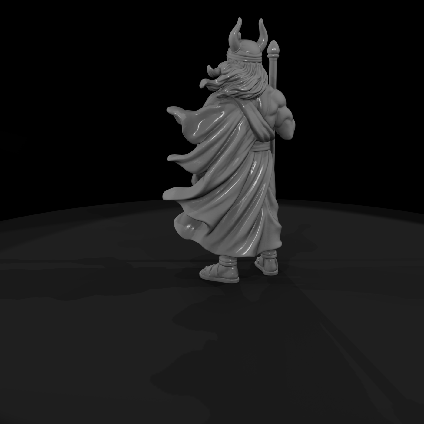 Myth 0378 Mythology Enlil Miniature Figure