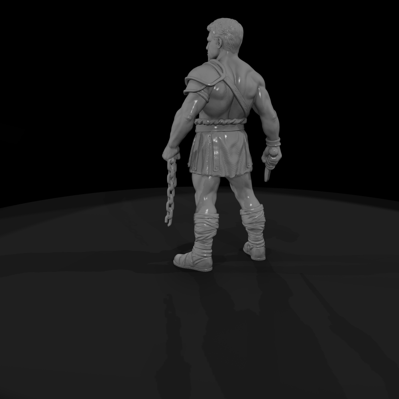 Hist 0047 Historical Spartacus Miniature Figure