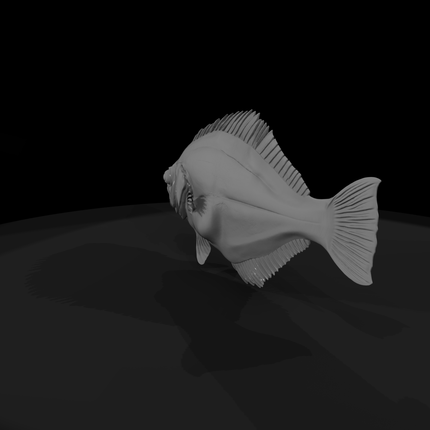 Sculpted Flounder & Coastal Displays