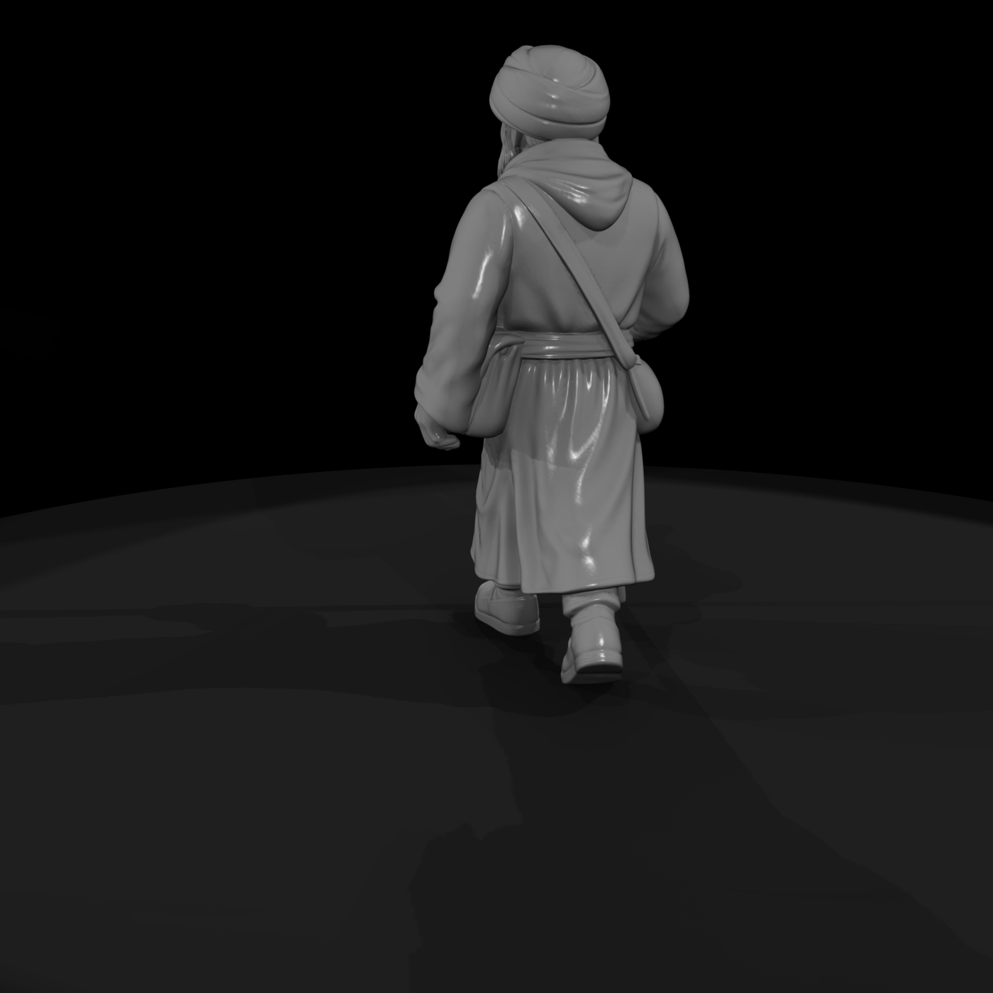 Hist 0080 Historical Ibn Battuta Miniature Figure