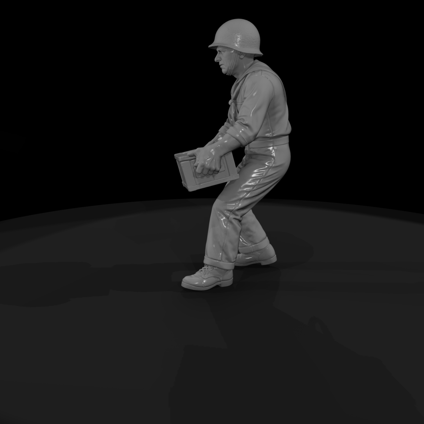 Vn Navy 099 Vietnam U S Navy Deck Sailor Figure