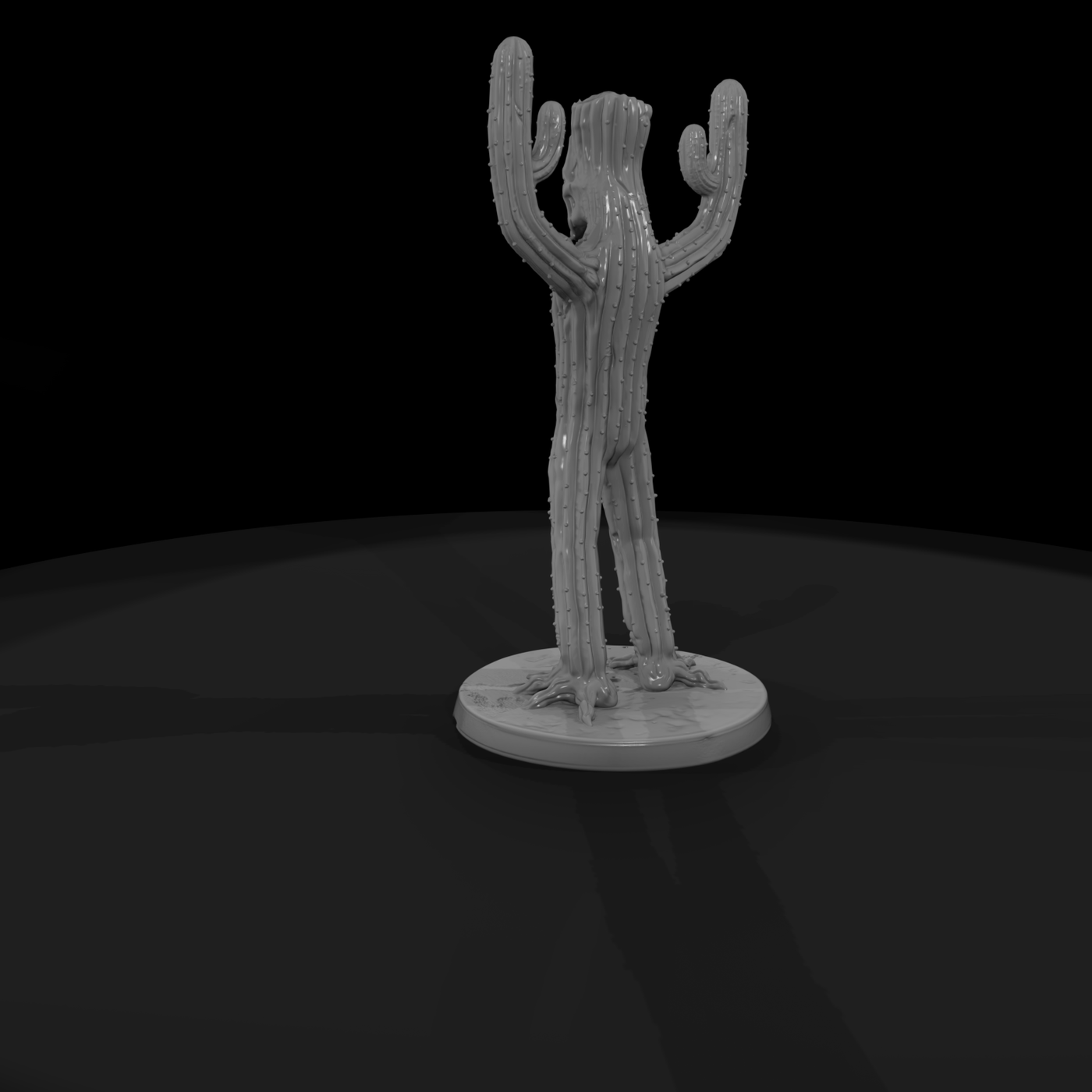 Saguaro Cactus Spirit Monster