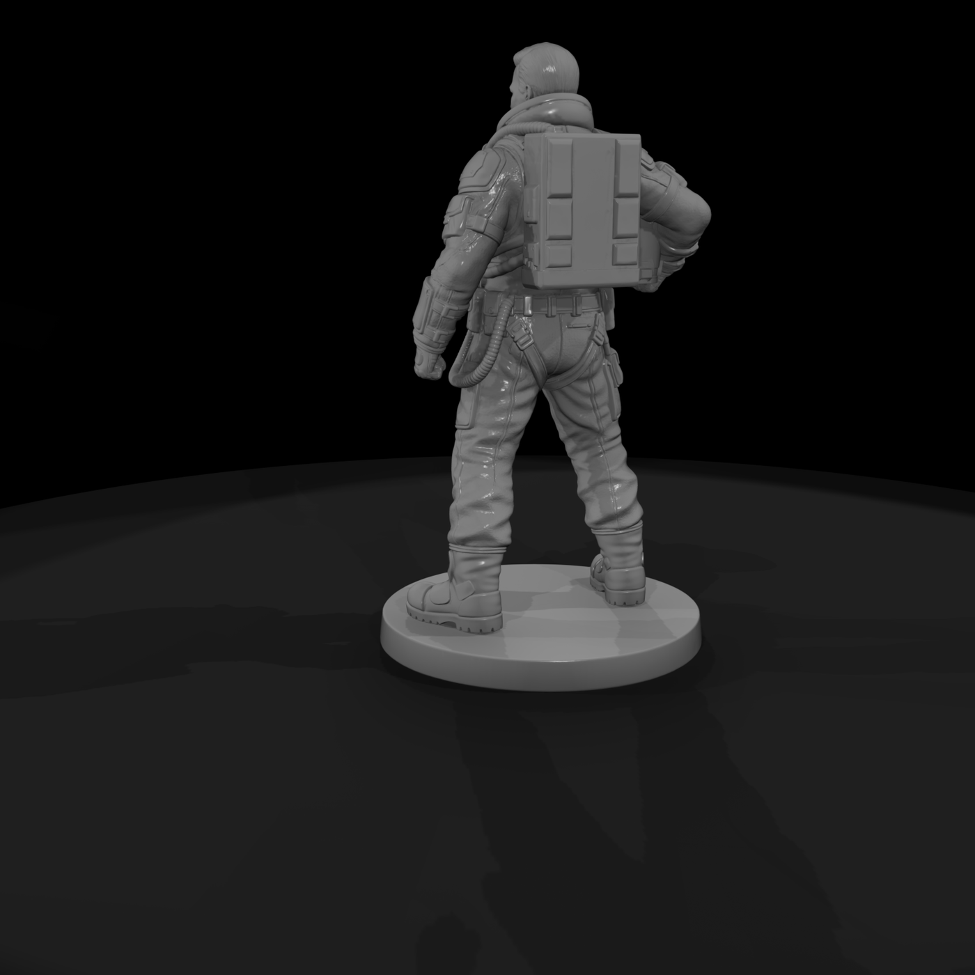 Poparc 0005 Moonbase Repair Pilot