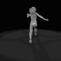 1950s-beach-goers-girl-running — thumbnail 8