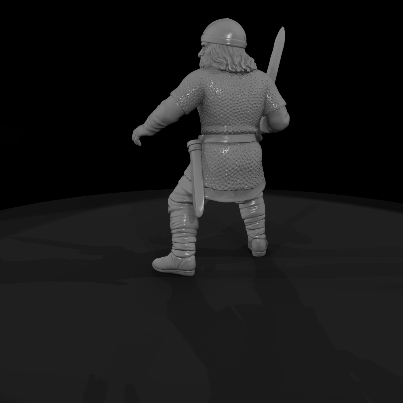 Myth 0338 Mythology Beowulf Miniature Figure