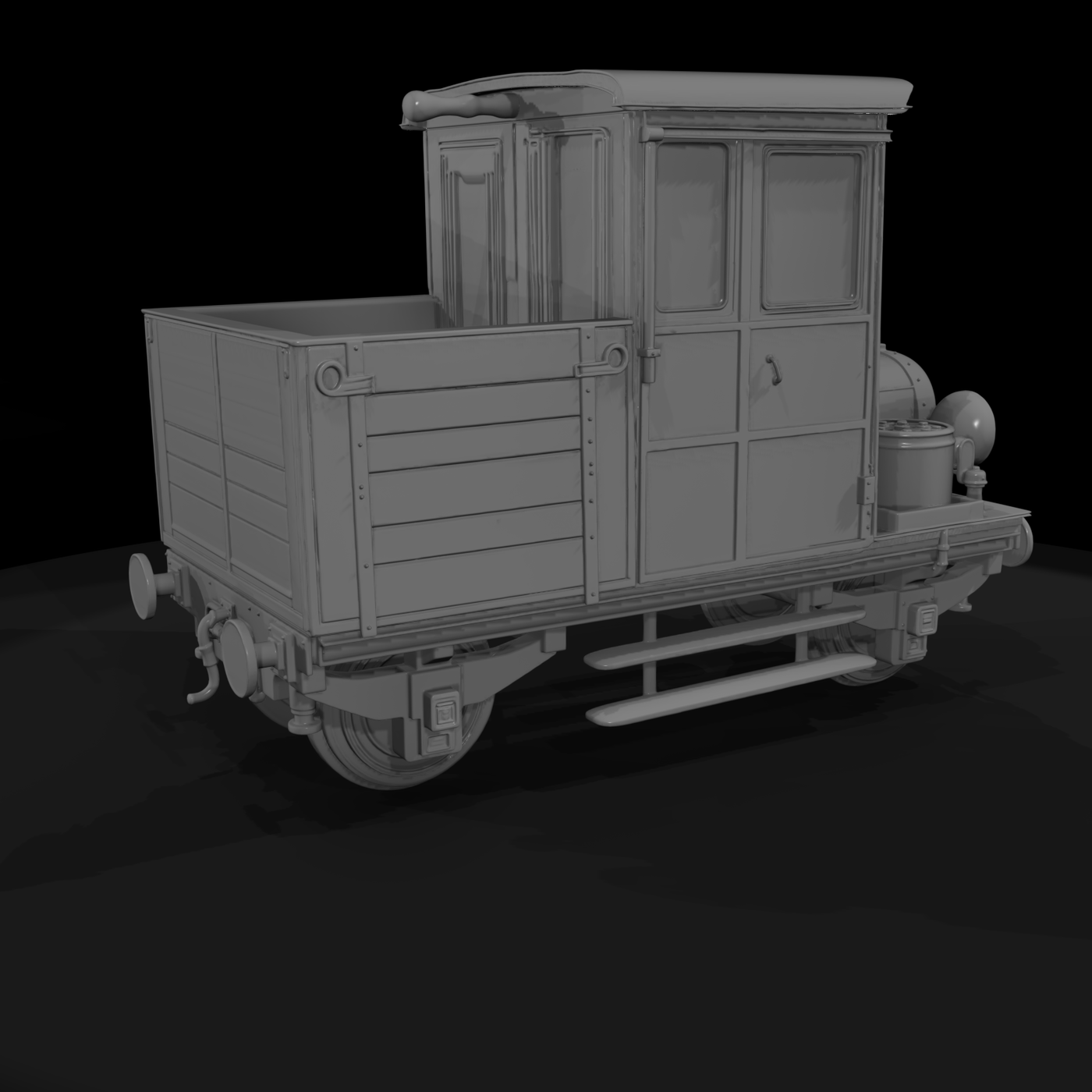 Vintage Rail Truck Locomotive