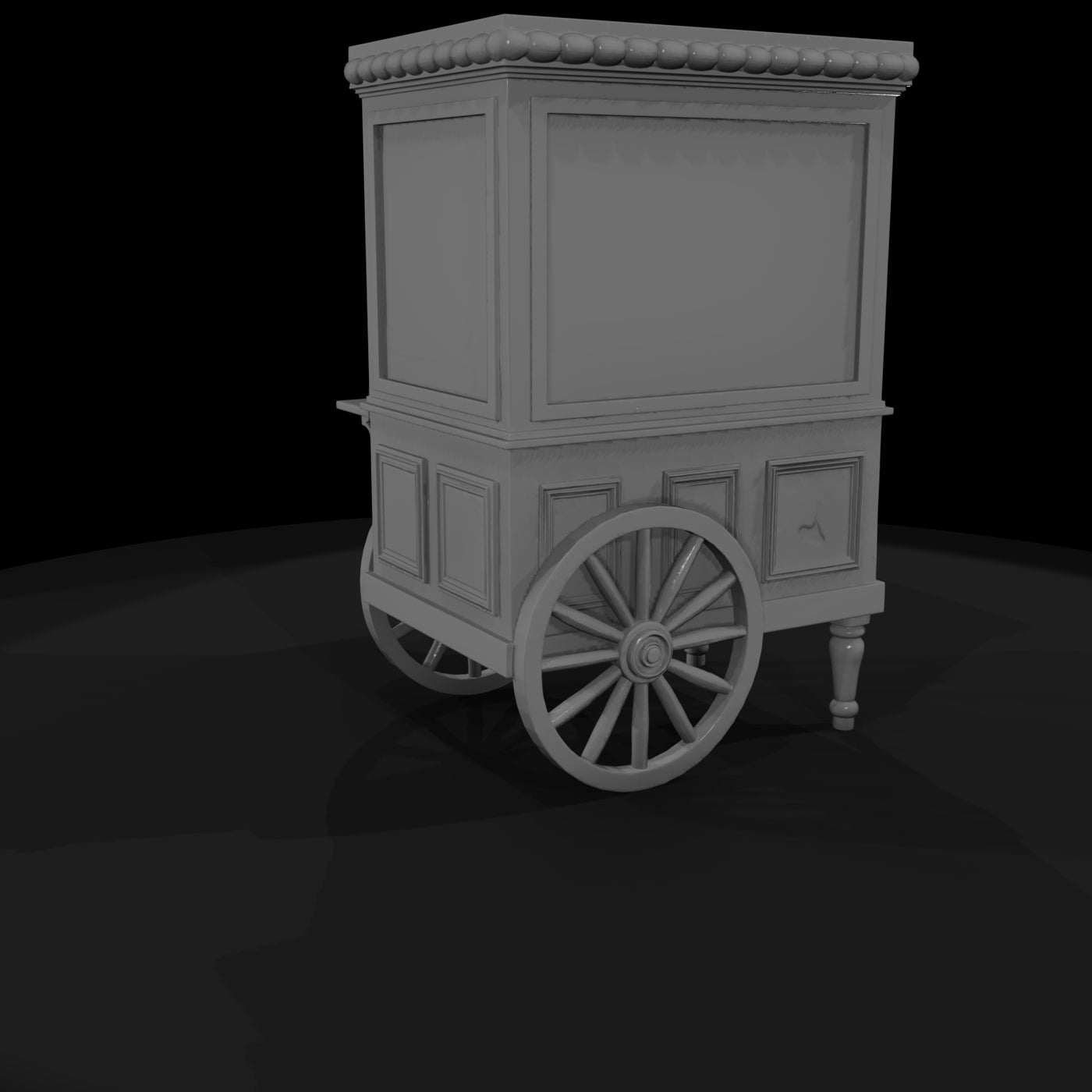 popcorn-cart-model