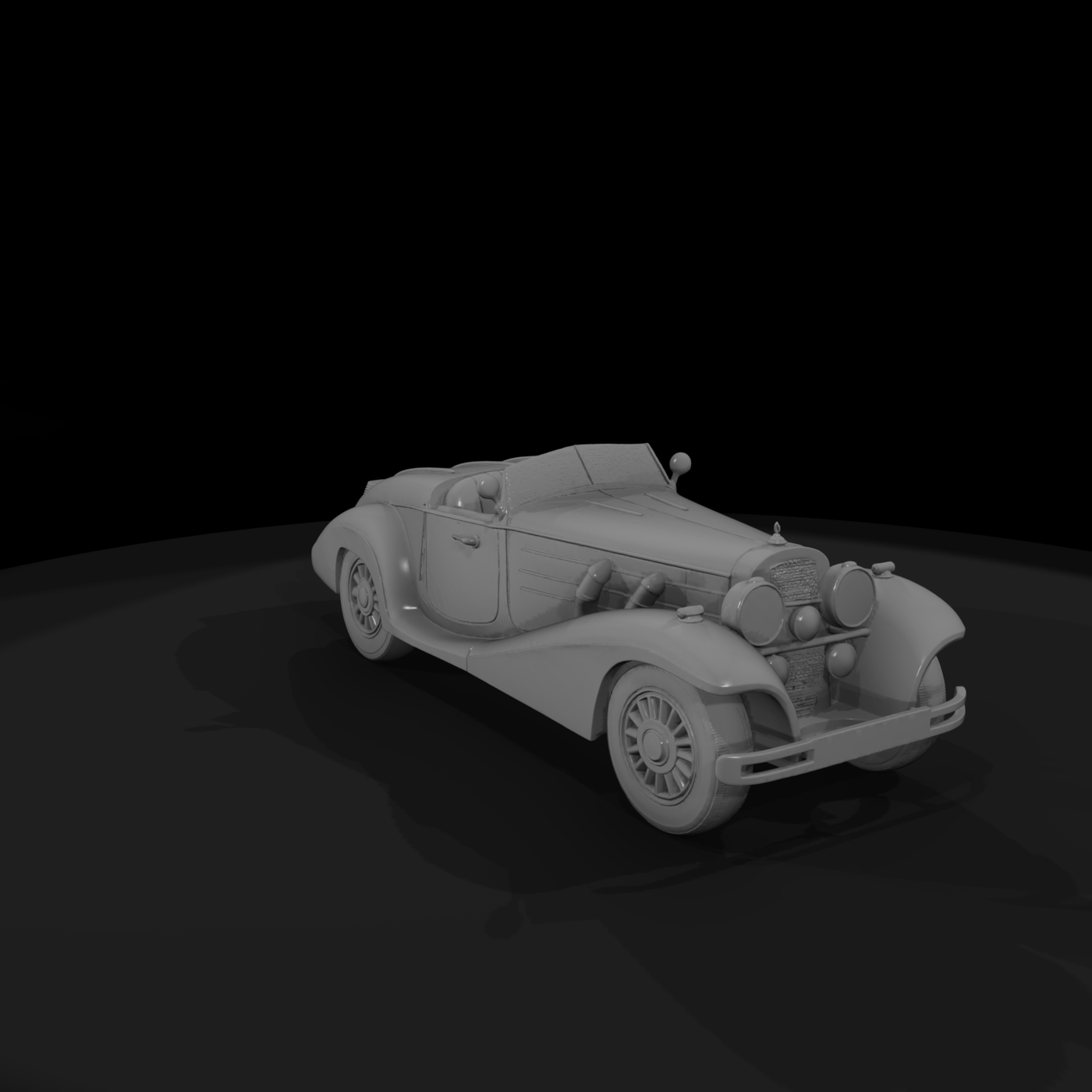 Classic Vintage Convertible Roadster