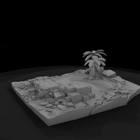 Tropical Sandbar Island Base — thumbnail 6
