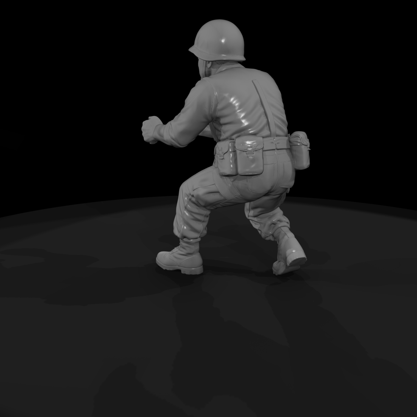 Vn Army 008 Vietnam U S Army Artillery Crewman Fig